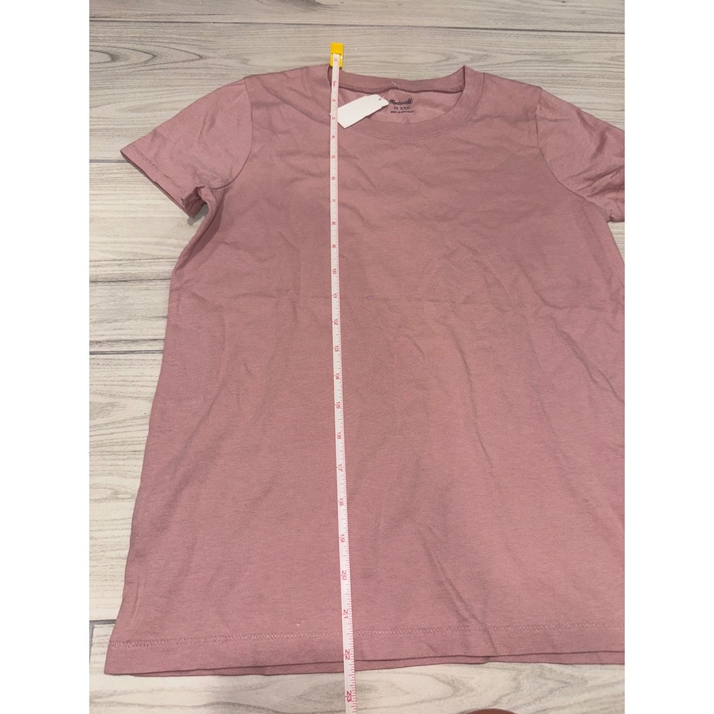Madewell Womens Northside Vintage Tee Dusty Rose Pink Short Sleeve XXS NWT - Picture 4 of 5